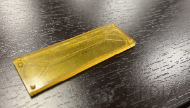 3Dプリンターによるガラス板への造形